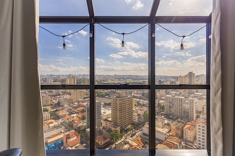 Flat c/ Arrumação e Garagem Próx Anhembi e ExpoCN