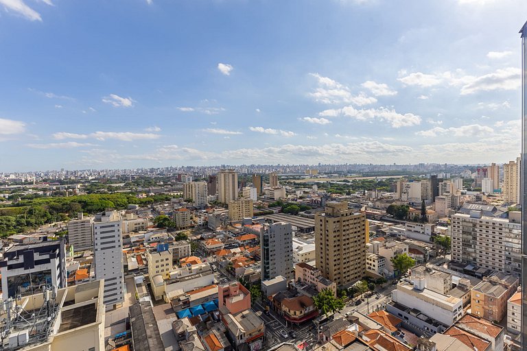 Flat c/ Arrumação e Garagem Próx Anhembi e ExpoCN