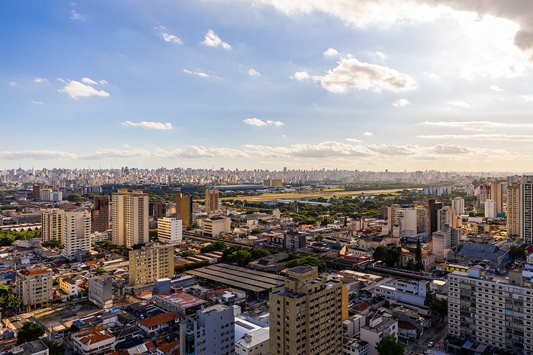 Flat c/ Arrumação e Garagem Próx Anhembi e ExpoCN