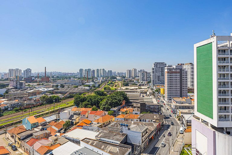 Moderno, Sustentável e Vista Incrível Estação Lapa