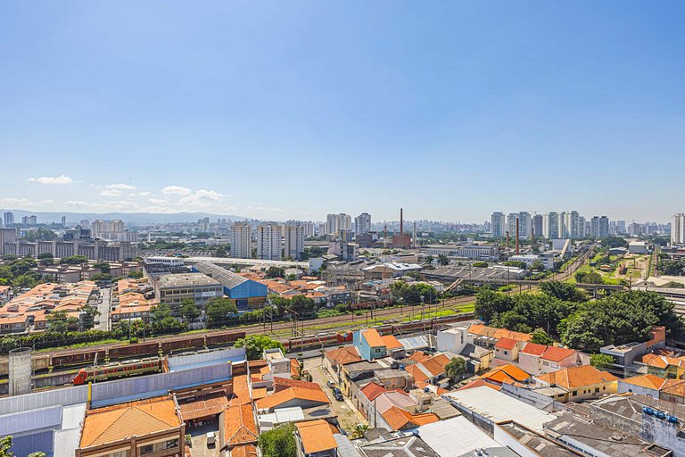 Moderno, Sustentável e Vista Incrível Estação Lapa