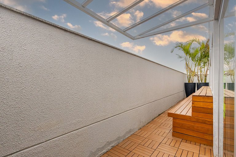 Refúgio Intimista ExpoCN Metrô Rooftop Piscina Ar