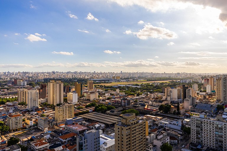 Flat c/ Arrumação e Garagem Próx Anhembi e ExpoCN