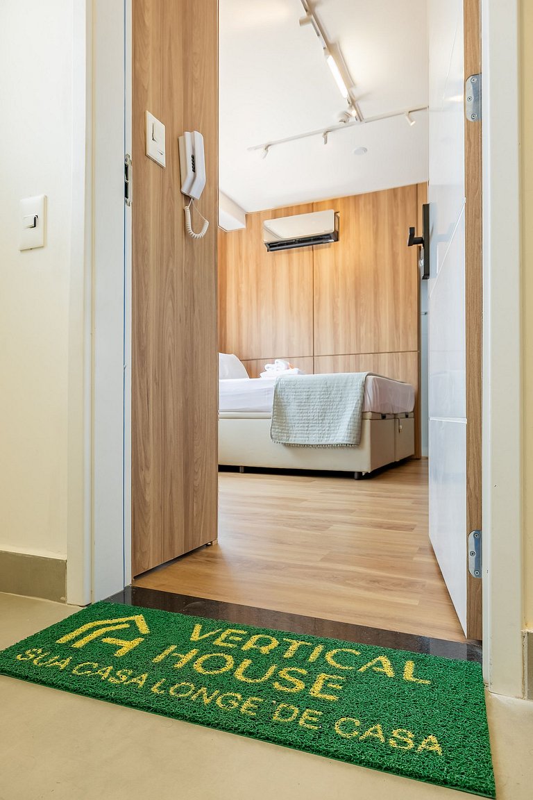 Estúdio Vila Mariana  Metrô, Academia e Coworking