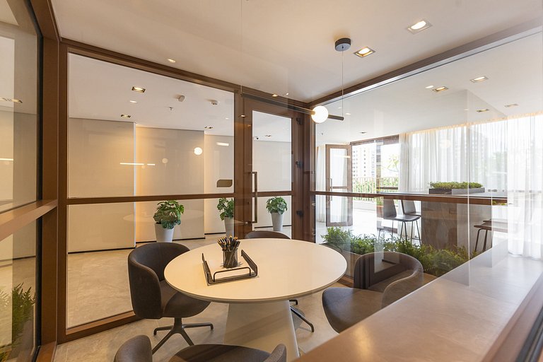 Estúdio Vila Mariana  Metrô, Academia e Coworking