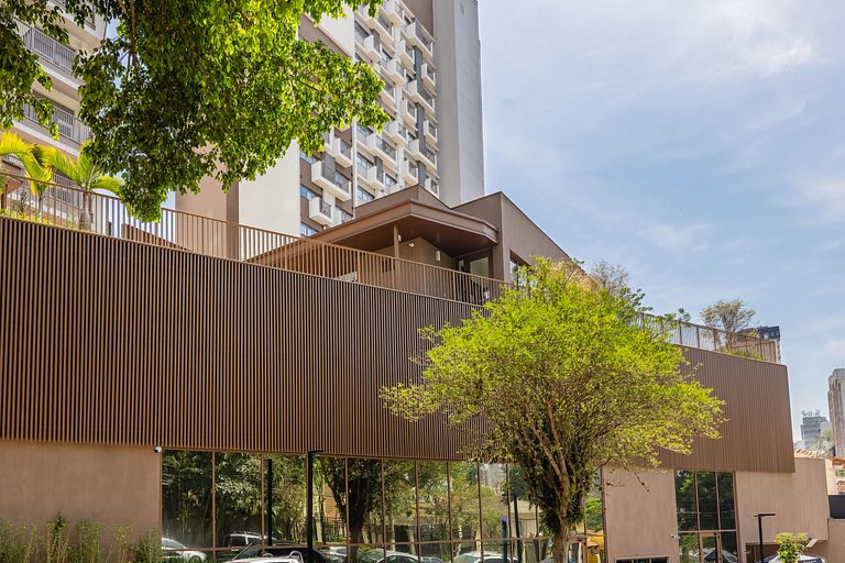 Estúdio Vila Mariana  Metrô, Academia e Coworking